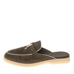 Sapato-Loro-Piana-Mule-Charms-Walk-Verde-Musgo