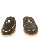 Sapato-Loro-Piana-Mule-Charms-Walk-Verde-Musgo