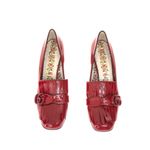 Sapato-Gucci-Franjas-Verniz-Vermelho