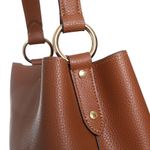 Bolsa-Coach-Bucket-Couro-Marrom-