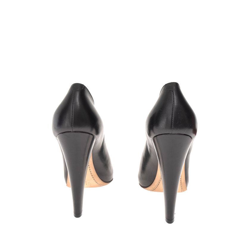 Sapato-de-Salto-Celine-Couro-Preto