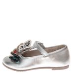 Sapato-Sophia-Webster-Infantil-Borboletas-Prateada