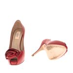 Sapato-Valentino-Peep-Toe-Couro-Vermelho