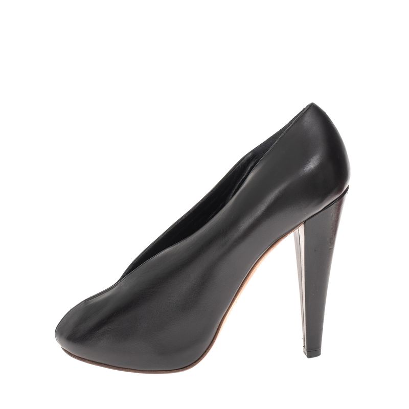 Sapato-de-Salto-Celine-Couro-Preto