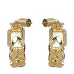Brinco-Swarovski-Millenia-Dourado-e-Verde-