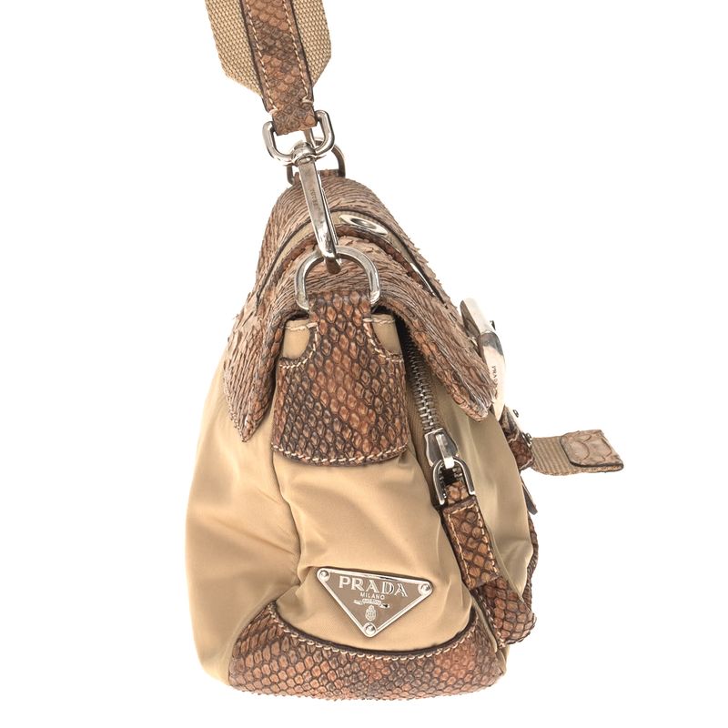 Bolsa-Prada-Fivela-e-Bolsos-Couro-Exotico-e-Nylon