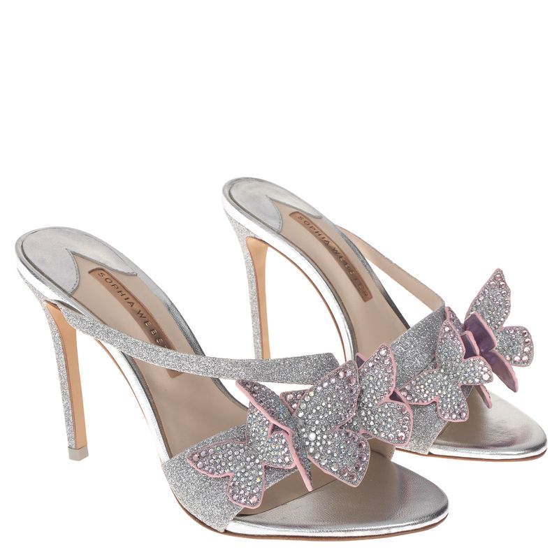 78241-Sandalia-Sophia-Webster-Vanessa-Borboletas-Brilho-Prateada-verso