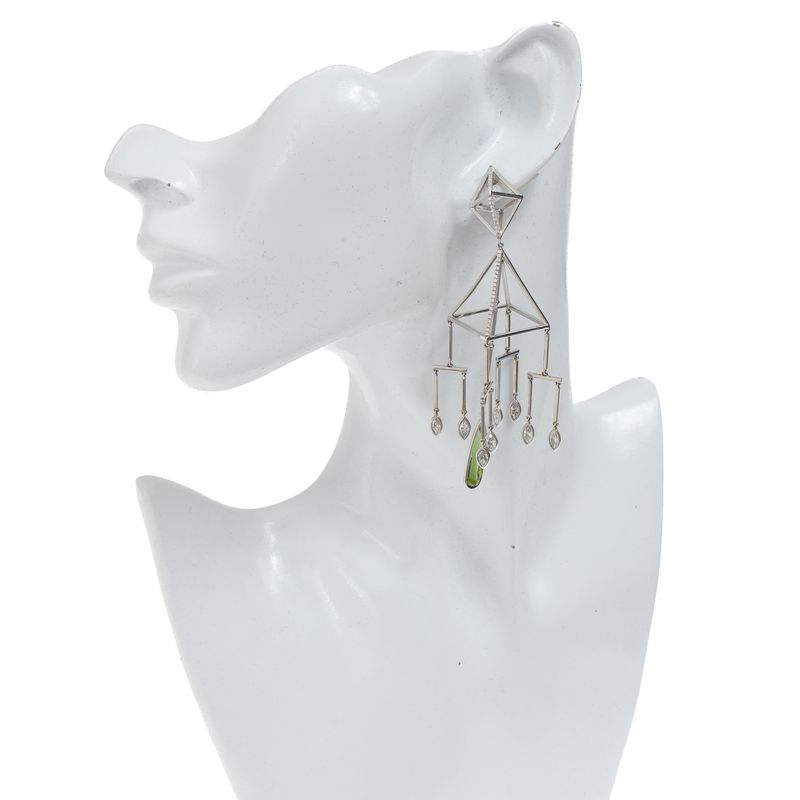 Brinco-Ara-Vartanian-Ouro-Branco-com-Turmalina-Verde-e-Diamantes