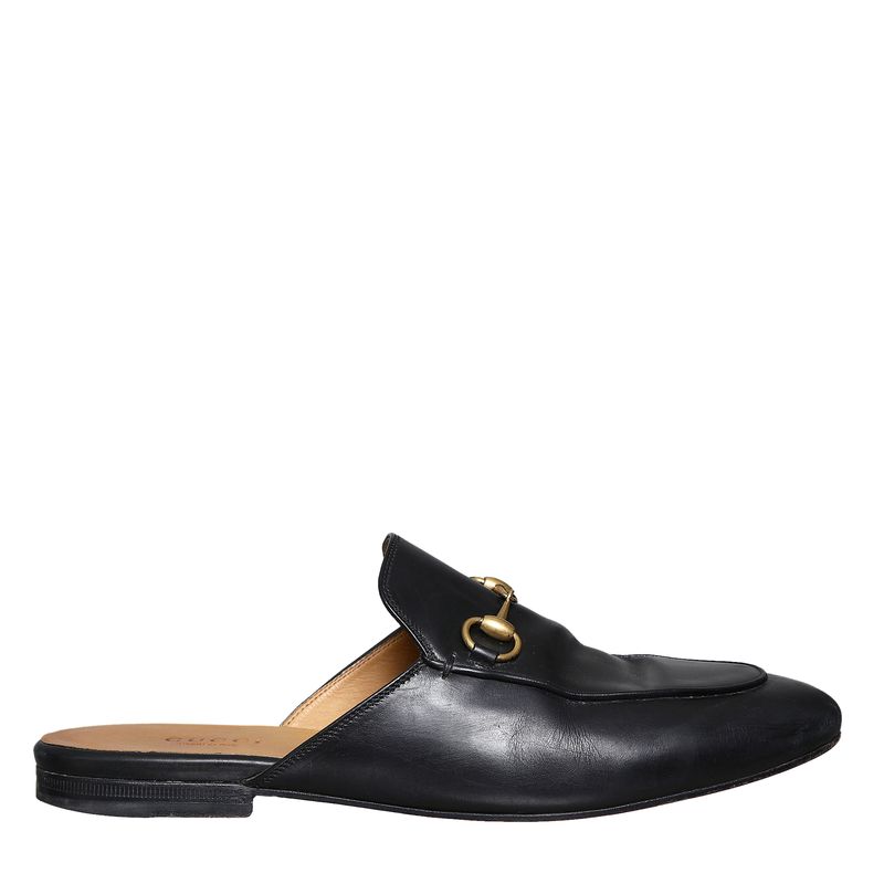Sapato-Gucci-Mule-Princetown-Preto-