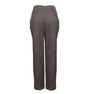 Calça Carolina Herrera Lã Cinza
