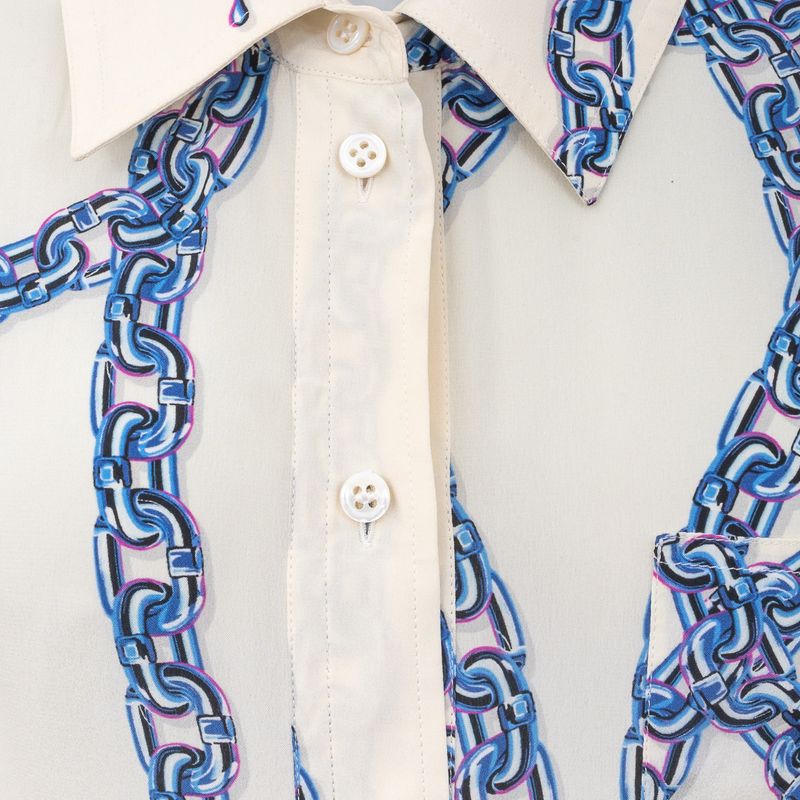 Camisa-Louis-Vuitton-Seda-Corrente-Creme-e-Azul