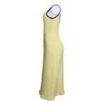 Vestido-Ganni-Atoalhado-Amarelo-