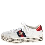 Tenis-Gucci-Web-Bee-com-Cristais-Branco