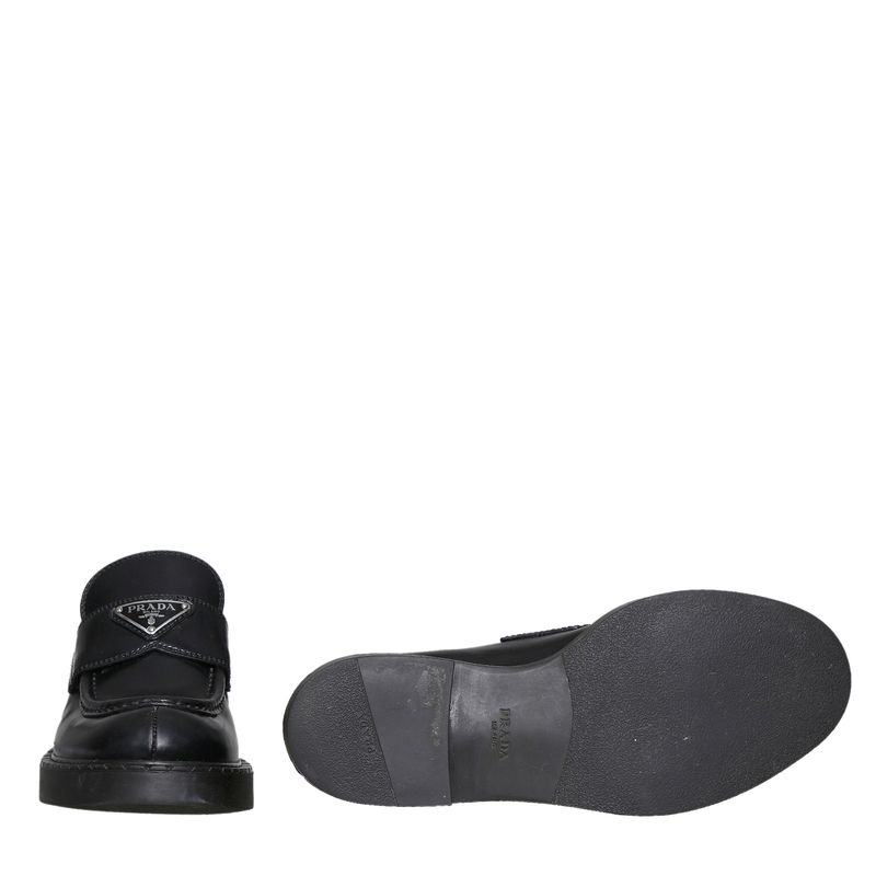 Mocassim-Prada-Couro-Preto-
