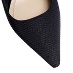 Sapato-Christian-Dior-Slingback-Texturizado-Preto-