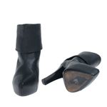 Bota-Louis-Vuitton-Couro-Preto