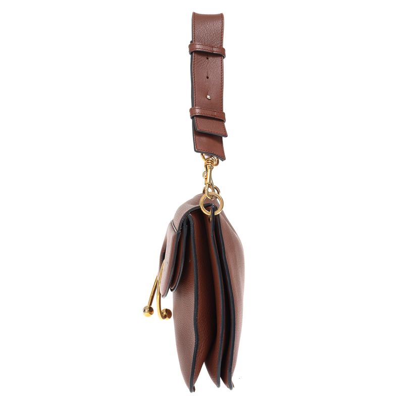 Bolsa-JW-Anderson-Pierce-Bag-Couro-Marrom