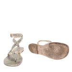 Sandalia-Christian-Dior-Rasteira-Cobra-com-Cristais-Dourada