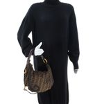 Bolsa-Fendi-Hobo-Zucca-Marrom