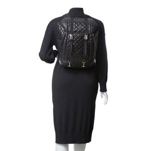 Mochila Moncler Matelassê Preto