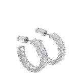 Brinco-Swarovski-Argola-Millenia-Transparente