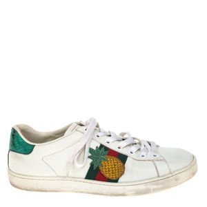 Tênis Gucci Ace Abacaxi e Joaninha