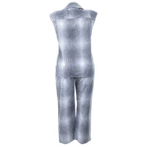 Conjunto b/youself Quadriculado Branco e Preto