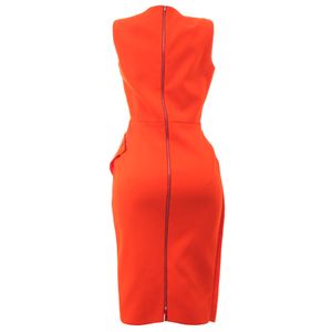 Vestido Victoria Beckham Laranja
