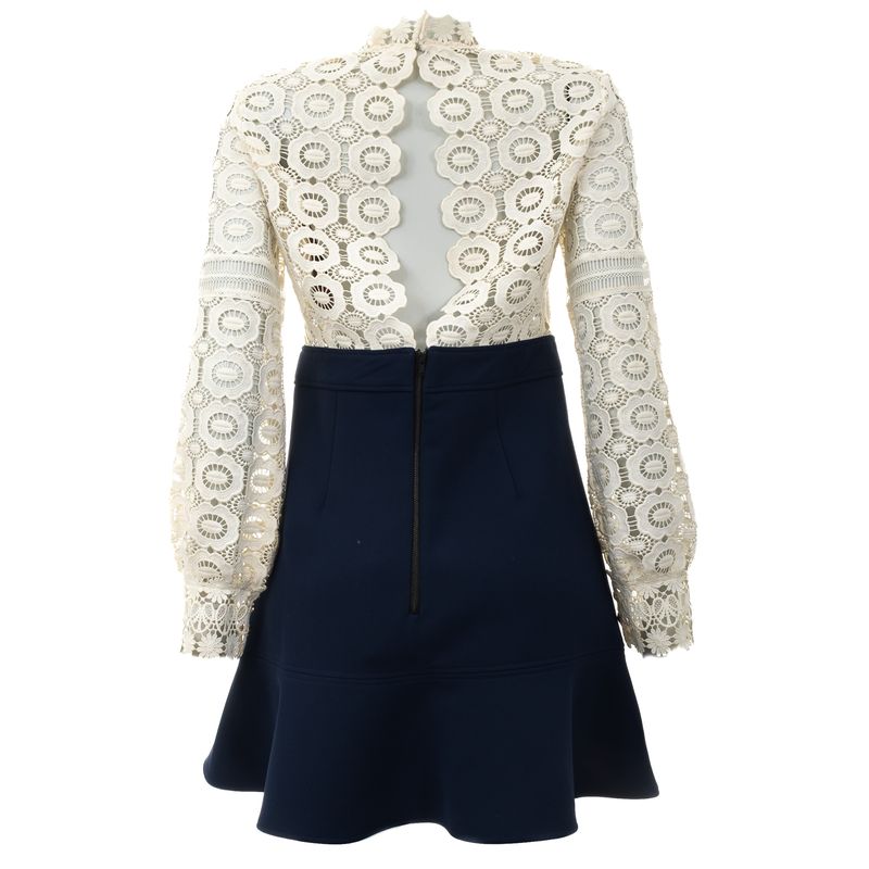 Vestido-Self-Portrait-Rendado-Branco-e-Azul