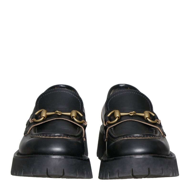 Mocassim-Gucci-Tratorado-Preto-e-Horsebit