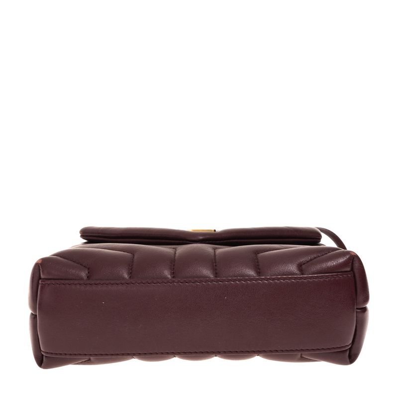 Bolsa-Saint-Laurent-Loulou-Toy-Vinho