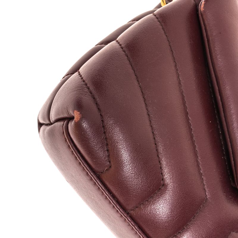 Bolsa-Saint-Laurent-Loulou-Toy-Vinho