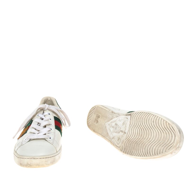 Tenis-Gucci-Ace-Abacaxi-e-Joaninha
