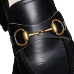 Mocassim-Gucci-Tratorado-Preto-e-Horsebit