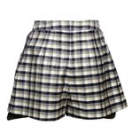 Shorts-Christian-Dior-Vintage-Xadrez-