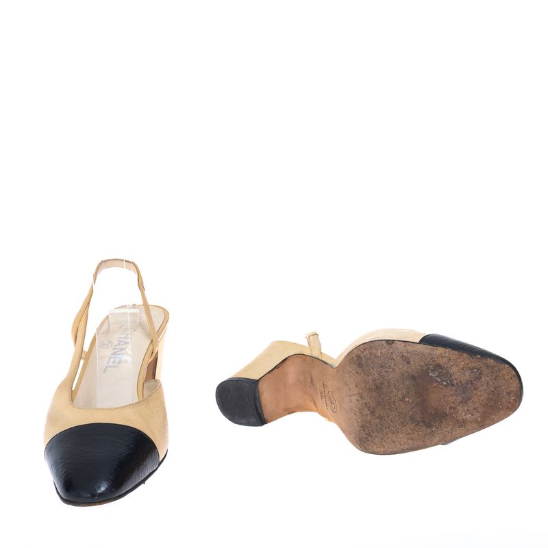 Sapato-Chanel-Slingback-Bicolor