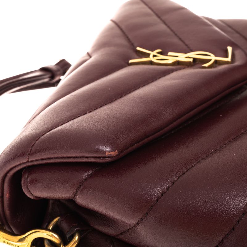 Bolsa-Saint-Laurent-Loulou-Toy-Vinho