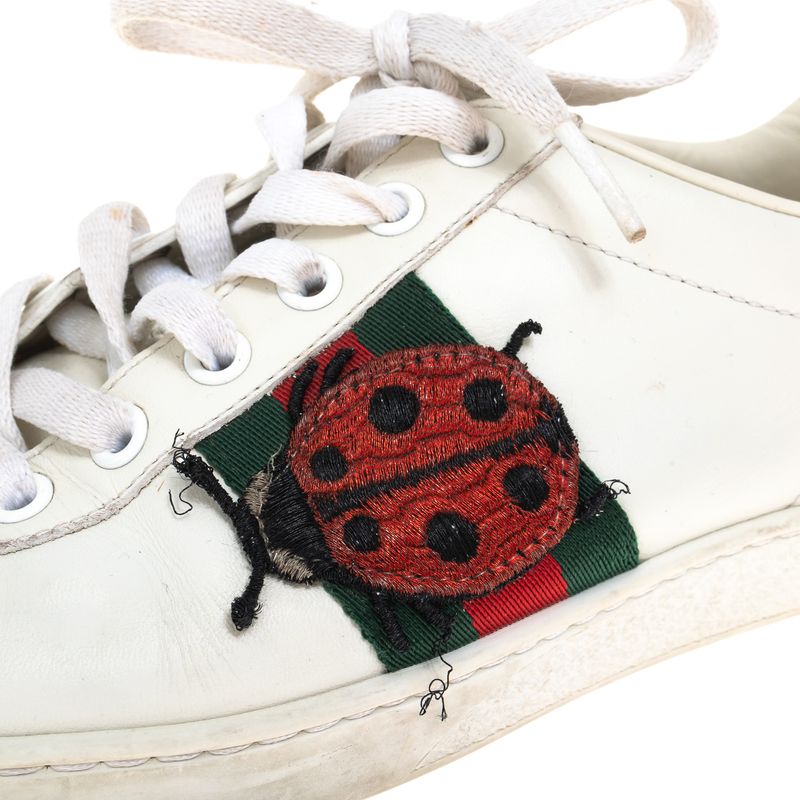 Tenis-Gucci-Ace-Abacaxi-e-Joaninha