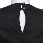 Vestido-Cris-Barros-Linho-Preto