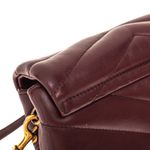 Bolsa-Saint-Laurent-Loulou-Toy-Vinho