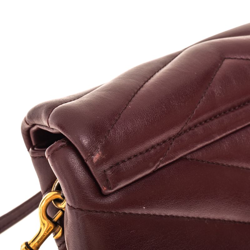 Bolsa-Saint-Laurent-Loulou-Toy-Vinho