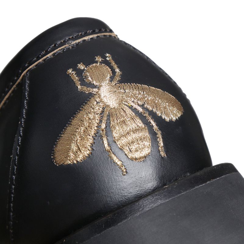 Mocassim-Gucci-Tratorado-Preto-e-Horsebit