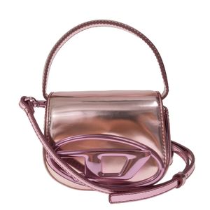 Bolsa Diesel 1DR XS Metalizada Rosa
