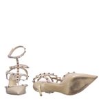 Scarpin-Valentino-Garavani-Rockstud-Verniz-Bege