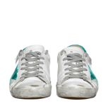 Tenis-Golden-Goose-Superstar-Branco-e-Verde