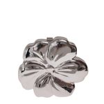 Bolsa-Flor-Clutch-Prateada