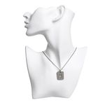 85876-Colar-Louis-Vuitton-Metal-Prateado-verso