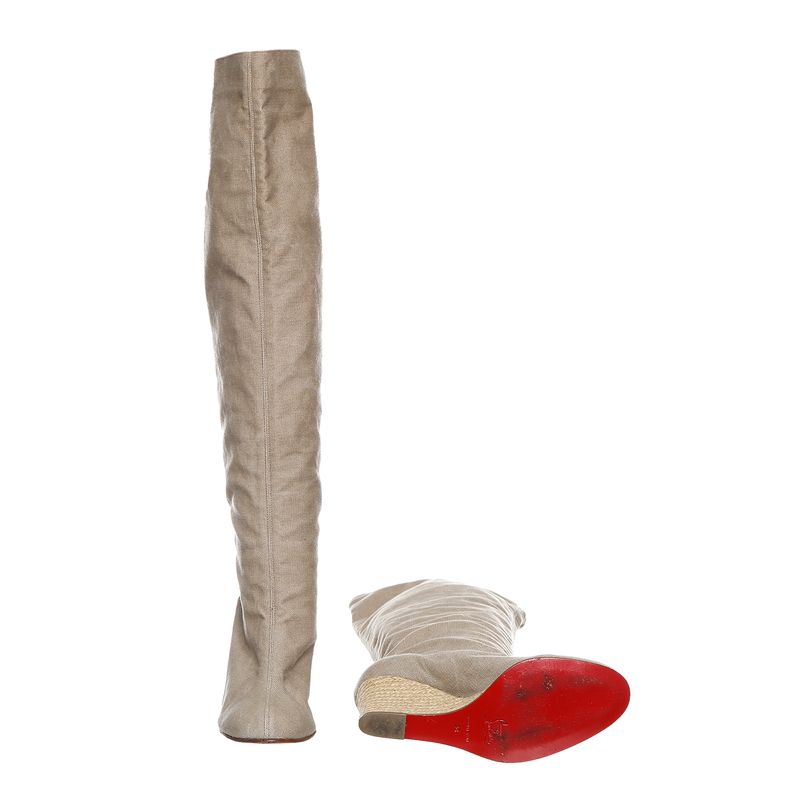 85867-Bota-Christian-Louboutin-Anabela-e-Tecido-Cinza-5