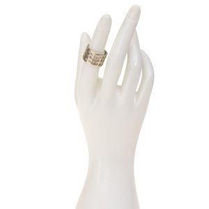 Anel H.Stern Frame Ouro Branco e Diamante