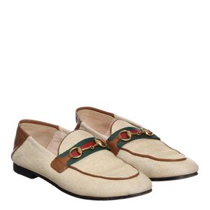 Mocassim Gucci Horsebit Tecido
